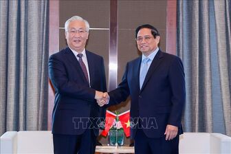 Thủ tướng Phạm Minh Chính tiếp Phó Thủ tướng Trung Quốc Trương Quốc Thanh
