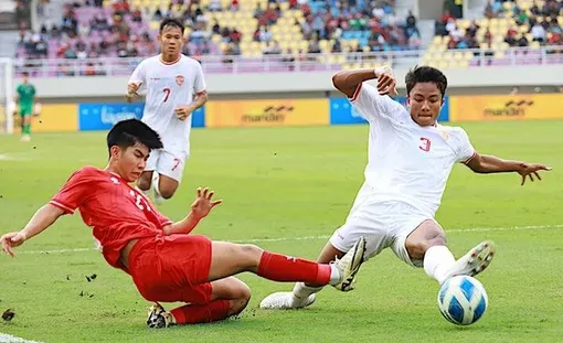 U16 Việt Nam thảm bại 0-5 trước U16 Indonesia