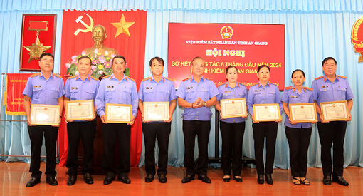 Đảng ủy Viện Kiểm sát Nhân dân tỉnh An Giang triển khai nhiệm vụ công tác 6 tháng cuối năm 2024