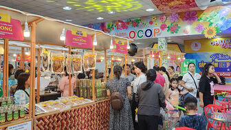 Hơn 50 doanh nghiệp 4 tỉnh tham gia Phiên chợ “Sản phẩm OCOP và đặc sản vùng miền”, tại Siêu thị Tứ Sơn
