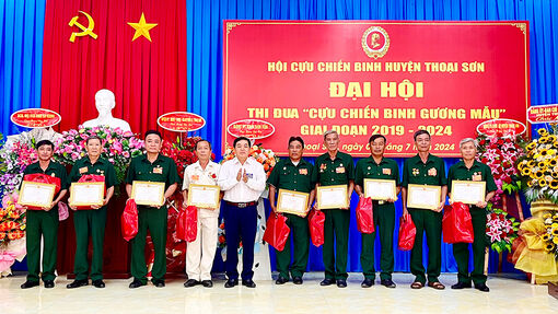 Thoại Sơn lan tỏa phong trào thi đua cựu chiến binh gương mẫu