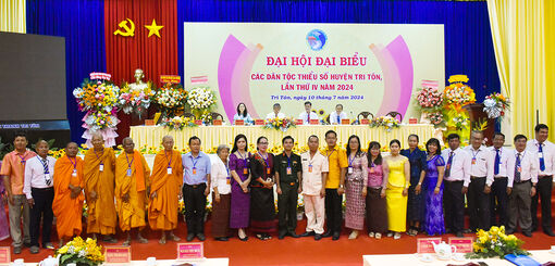 Đại hội đại biểu các dân tộc thiểu số huyện Tri Tôn lần thứ IV năm 2024
