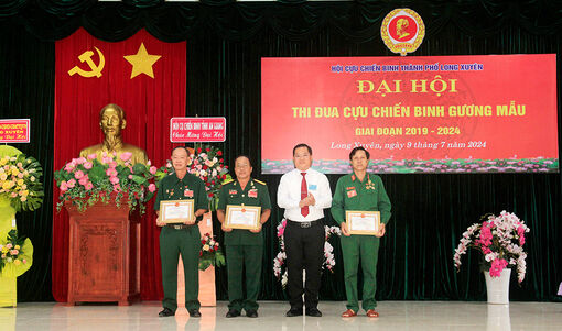 Đại hội thi đua Cựu chiến binh gương mẫu TP. Long Xuyên lần thứ VII