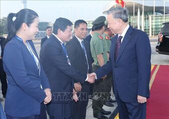 Chủ tịch nước Tô Lâm lên đường thăm Lào và Campuchia