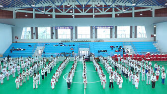 Khai giảng khóa tập huấn chuyên môn kỹ thuật Taekwondo tỉnh An Giang năm 2024