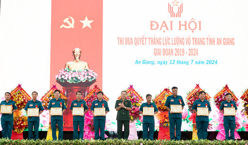 Đại hội Thi đua quyết thắng lực lượng vũ trang tỉnh An Giang giai đoạn 2019 – 2024