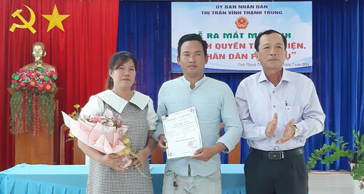 Ra mắt mô hình “Chính quyền thân thiện, vì Nhân dân phục vụ” tại thị trấn Vĩnh Thạnh Trung