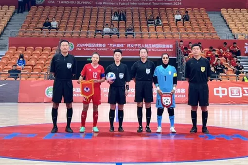 Giải giao hữu futsal nữ quốc tế: Việt Nam hòa 2-2 Iran