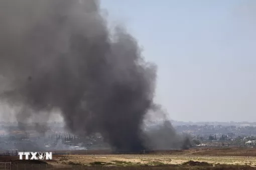 Israel không kích phía Nam Dải Gaza khiến ít nhất 71 người thiệt mạng