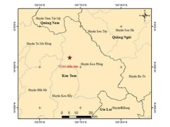 Kon Tum: Xảy ra động đất có độ lớn 3,6 tại Kon Plông