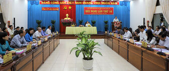 Khai mạc Hội nghị Ban Chấp hành Đảng bộ tỉnh An Giang lần thứ 16