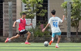 Tạo sân chơi thể thao cho học sinh Tri Tôn dịp hè