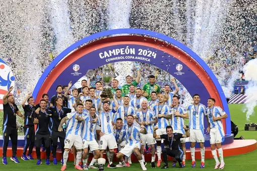 Argentina phá kỷ lục số lần vô địch Copa America