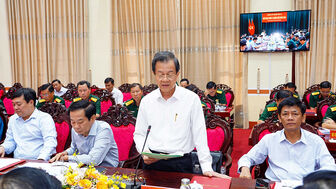 Đảng ủy Quân khu 9 tổ chức Hội nghị phiên 6 tháng đầu năm 2024
