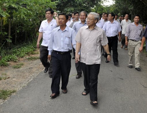 Cách đây 13 năm, Tổng Bí thư Nguyễn Phú Trọng làm việc với tỉnh An Giang về nông nghiệp, nông dân, nông thôn
