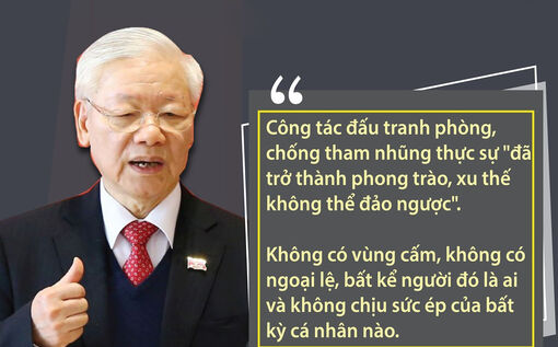 Những chỉ đạo quyết liệt của Tổng Bí thư Nguyễn Phú Trọng về phòng, chống tham nhũng