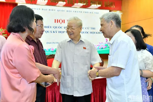 Tổng Bí thư Nguyễn Phú Trọng - một phong cách mẫu mực của đại biểu nhân dân