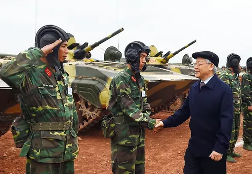 Xây dựng Quân đội vững mạnh về chính trị theo chỉ đạo của Tổng Bí thư Nguyễn Phú Trọng