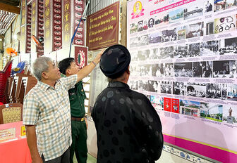 Thị trấn Long Bình ra mắt “Không gian văn hóa Hồ Chí Minh, Tôn Đức Thắng”