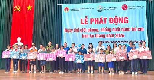 Phát động Ngày Thế giới phòng, chống đuối nước trẻ em tỉnh An Giang năm 2024