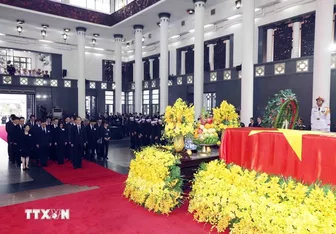 Tổng Bí thư Nguyễn Phú Trọng sẽ sống mãi trong ký ức các lực lượng yêu chuộng hòa bình toàn thế giới
