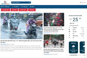 Thoitietvn.vn: Kênh xem dự báo thời tiết online nhanh chóng, chính xác, thông minh