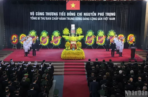 Cử hành trọng thể lễ truy điệu và an táng Tổng Bí thư Nguyễn Phú Trọng