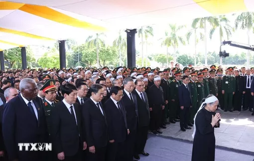 Lời cảm ơn của Ban Lễ tang Nhà nước và gia đình Tổng Bí thư Nguyễn Phú Trọng