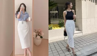 Gợi ý loạt cách mix chân váy sáng màu chuẩn đẹp và trẻ trung