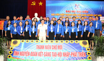 Phó Bí thư Huyện đoàn Chợ Mới Lâm Hồ Diệu Hiền tái cử Chủ tịch Hội LHTN Việt Nam huyện nhiệm kỳ 2024-2029