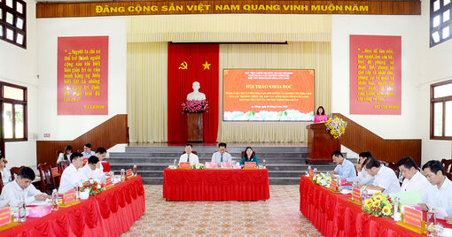Hội thảo khoa học của Cụm Thi đua các trường chính trị tỉnh, thành phố khu vực đồng bằng sông Cửu Long