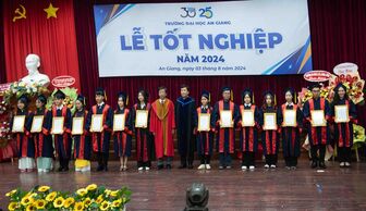 Trường Đại học An Giang tổ chức lễ tốt nghiệp năm 2024