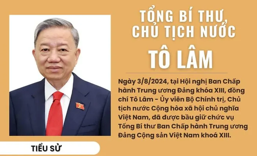 Tiểu sử Tổng Bí thư, Chủ tịch nước Tô Lâm