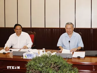 Tổng Bí thư, Chủ tịch nước Tô Lâm chủ trì phiên họp thường kỳ lãnh đạo chủ chốt