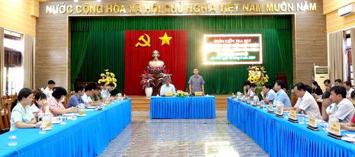 Kiểm tra công tác kiểm soát thủ tục hành chính tại huyện An Phú