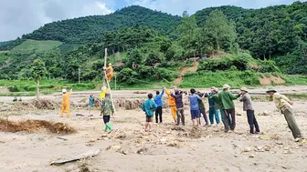 “Thông mạch” điện, đường sau mưa lũ