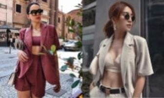 Cách mix blazer ngắn tay cho quý cô công sở trong mùa hè