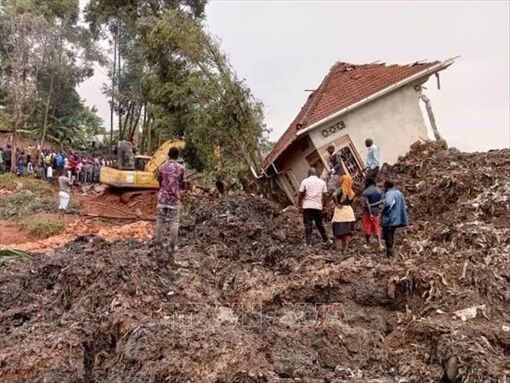 19 người tử vong do sạt lở đất ở Uganda