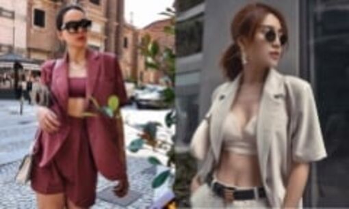 Cách mix blazer ngắn tay cho quý cô công sở trong mùa hè