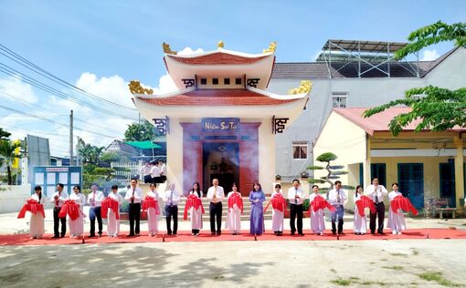 Khánh thành Niệm sư từ huyện An Phú