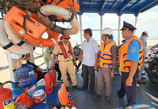 An Giang triển khai cao điểm bảo đảm trật tự an toàn giao thông đường thủy nội địa đợt 2/2024