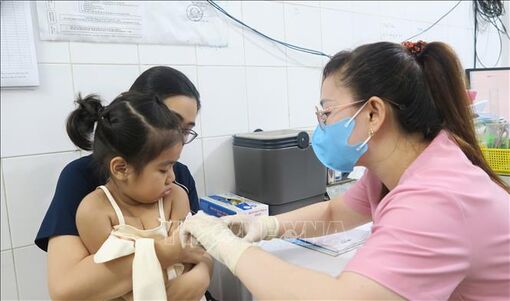 TP Hồ Chí Minh: 17.000 trẻ em được tiêm vaccine sởi trong kỳ nghỉ lễ Quốc khánh