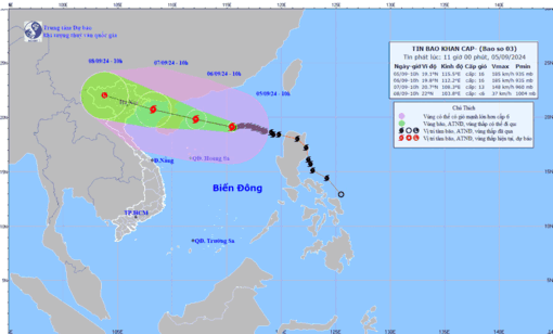 Bão số 3 mạnh lên thành siêu bão: Thủ tướng chỉ đạo tập trung ứng phó khẩn cấp