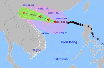 Siêu bão Yagi cách Quảng Ninh 510km, dự báo giảm cấp trong 12 giờ tới