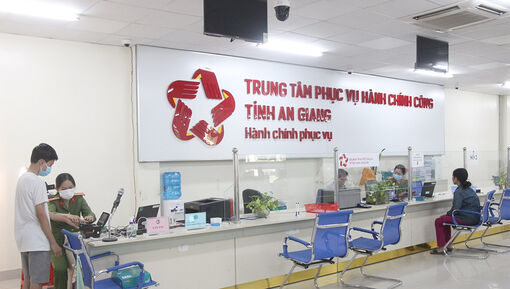 Tạm dừng thu nhận hồ sơ cấp căn cước và định danh điện tử tại Trung tâm Phục vụ hành chính công An Giang