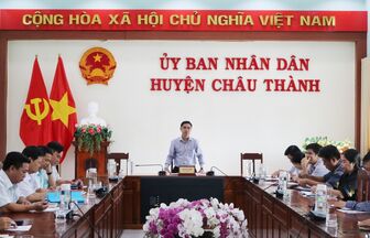 Châu Thành kiên quyết không để xảy ra tình trạng tồn đọng rác sinh hoạt nhiều ngày