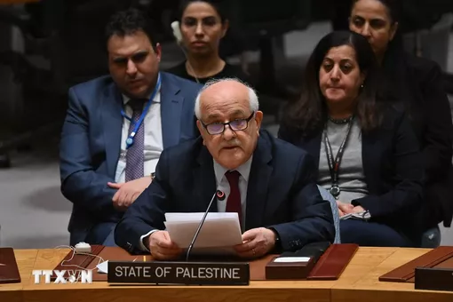 Phái đoàn Palestine đã có được một ghế tại Đại hội đồng Liên hợp quốc