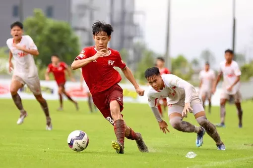 Xác định 2 đội bóng vào chung kết giải U15 Quốc gia 2024