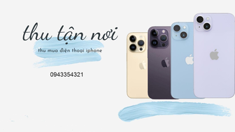 Thu mua iPhone cũ giá cao, hỗ rợ tận nơi