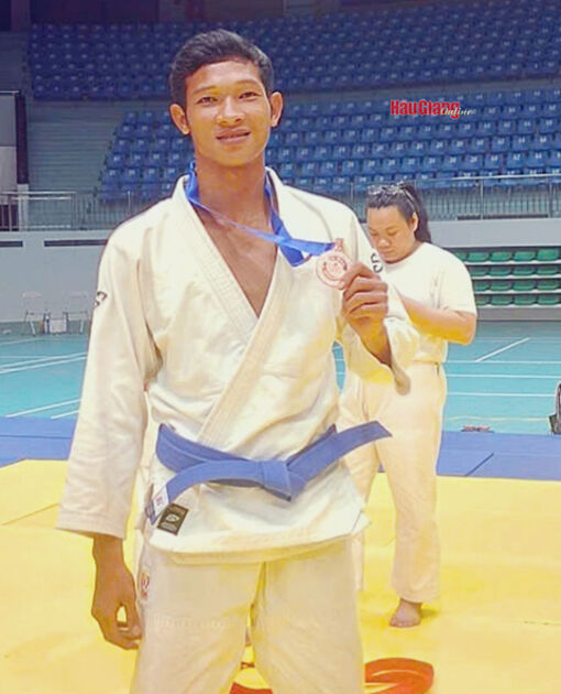 VĐV judo Hậu Giang đoạt huy chương vàng giải Thái Lan mở rộng